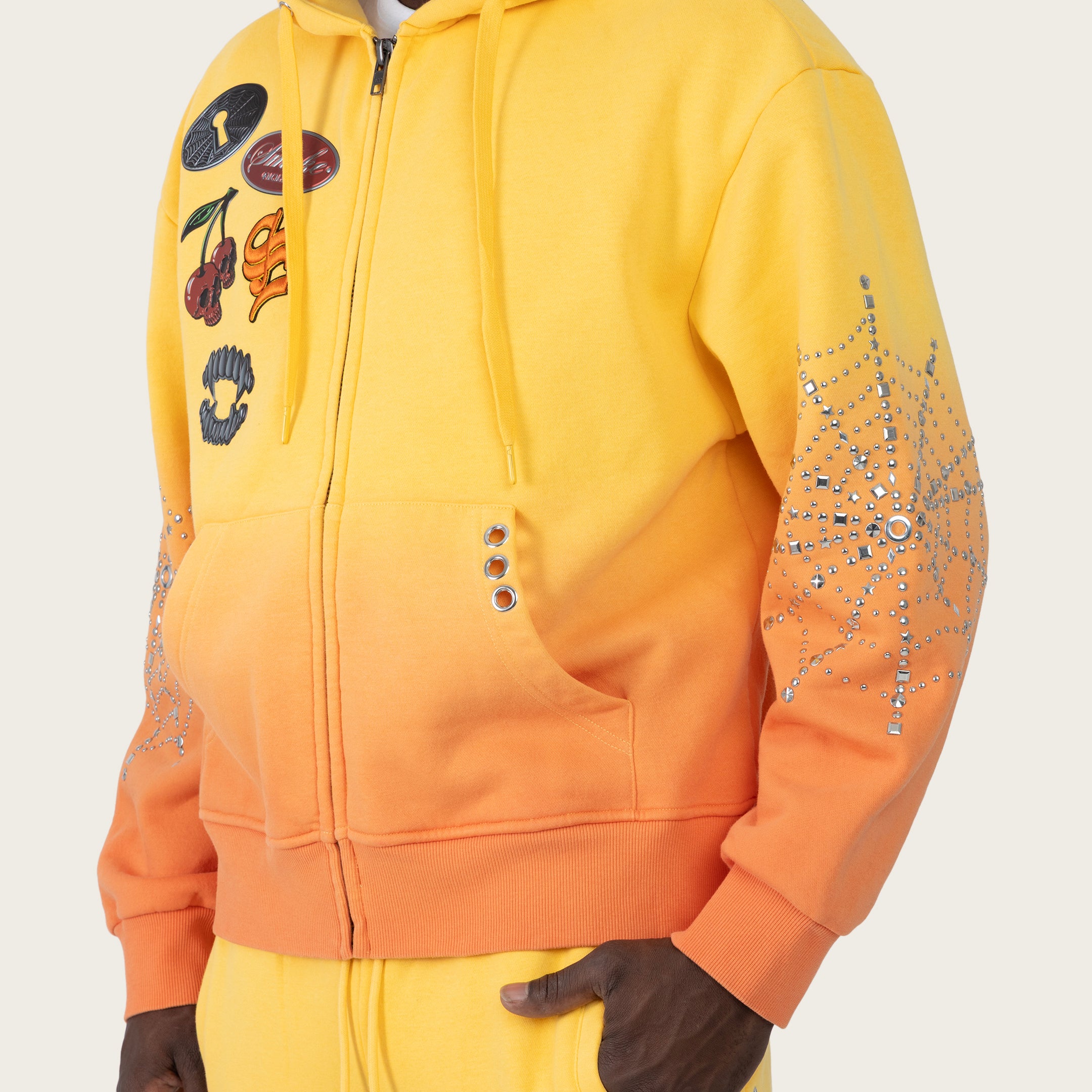 Oversized No Rules Fleece Hoodie - Daffodil