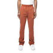 Smoke Rise Pin Striped Varsity Track Pants - Cinnamon