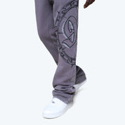 Stacked Luxe Club Fleece Pants - Talon