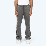 Stacked Eternity Fleece Pants - Asphalt