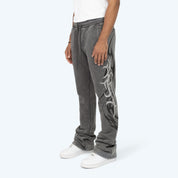 Stacked Eternity Fleece Pants - Asphalt
