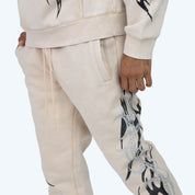 Stacked Eternity Fleece Pants - Clay