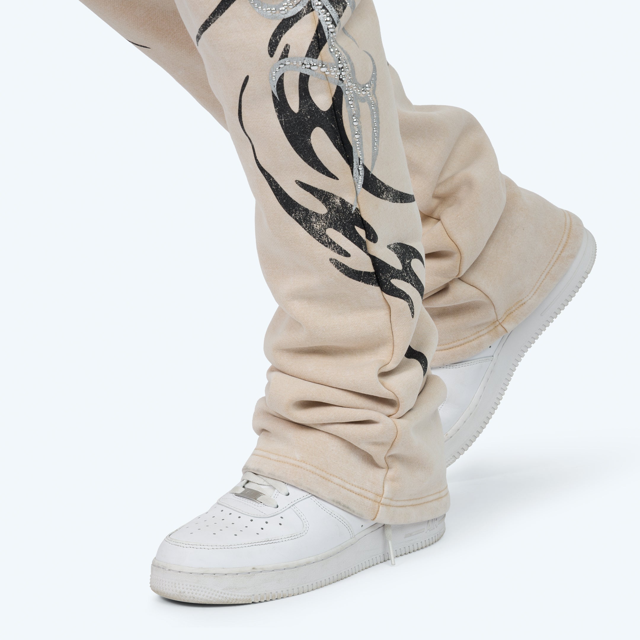 Stacked Eternity Fleece Pants - Clay