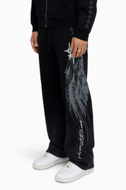 Sacred Dawn Fleece Pants - Black