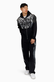 Sacred Dawn Fleece Pants - Black