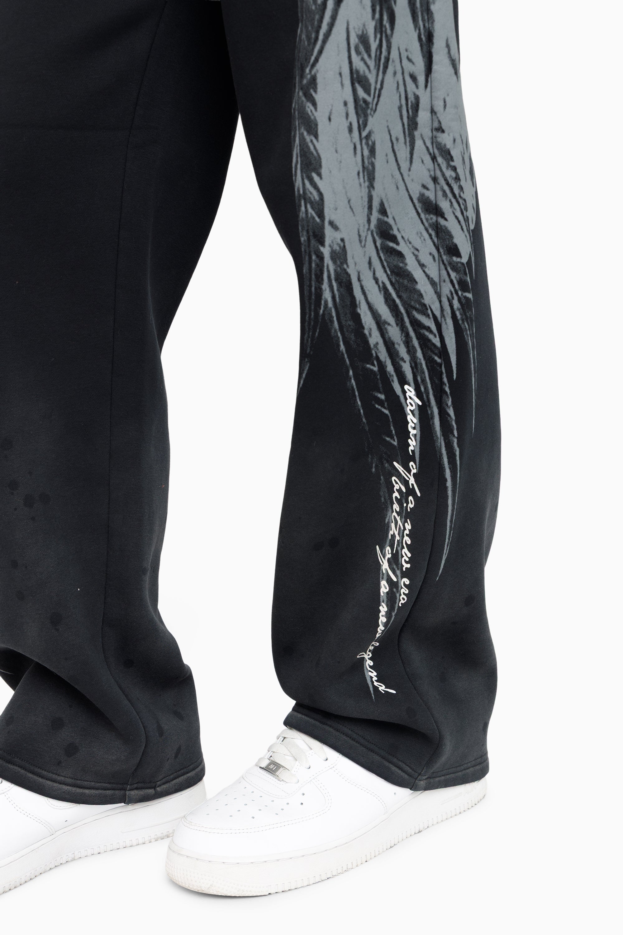 Sacred Dawn Fleece Pants - Black