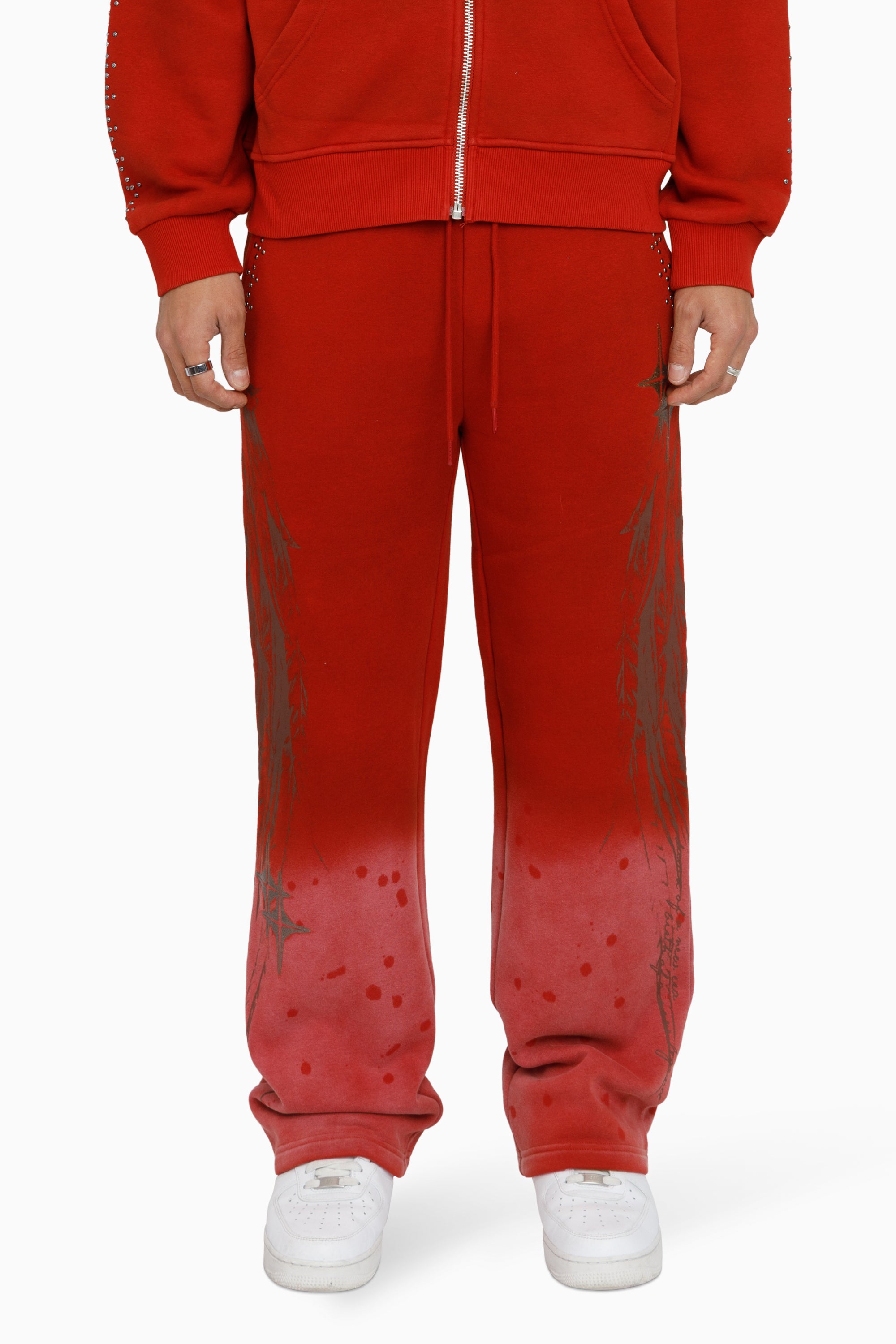 Sacred Dawn Fleece Pants - Cinnabar