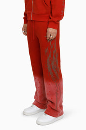 Sacred Dawn Fleece Pants - Cinnabar