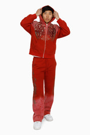 Sacred Dawn Fleece Pants - Cinnabar