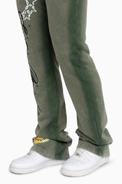 Endless Pursuit Fleece Pants - Vintage Army