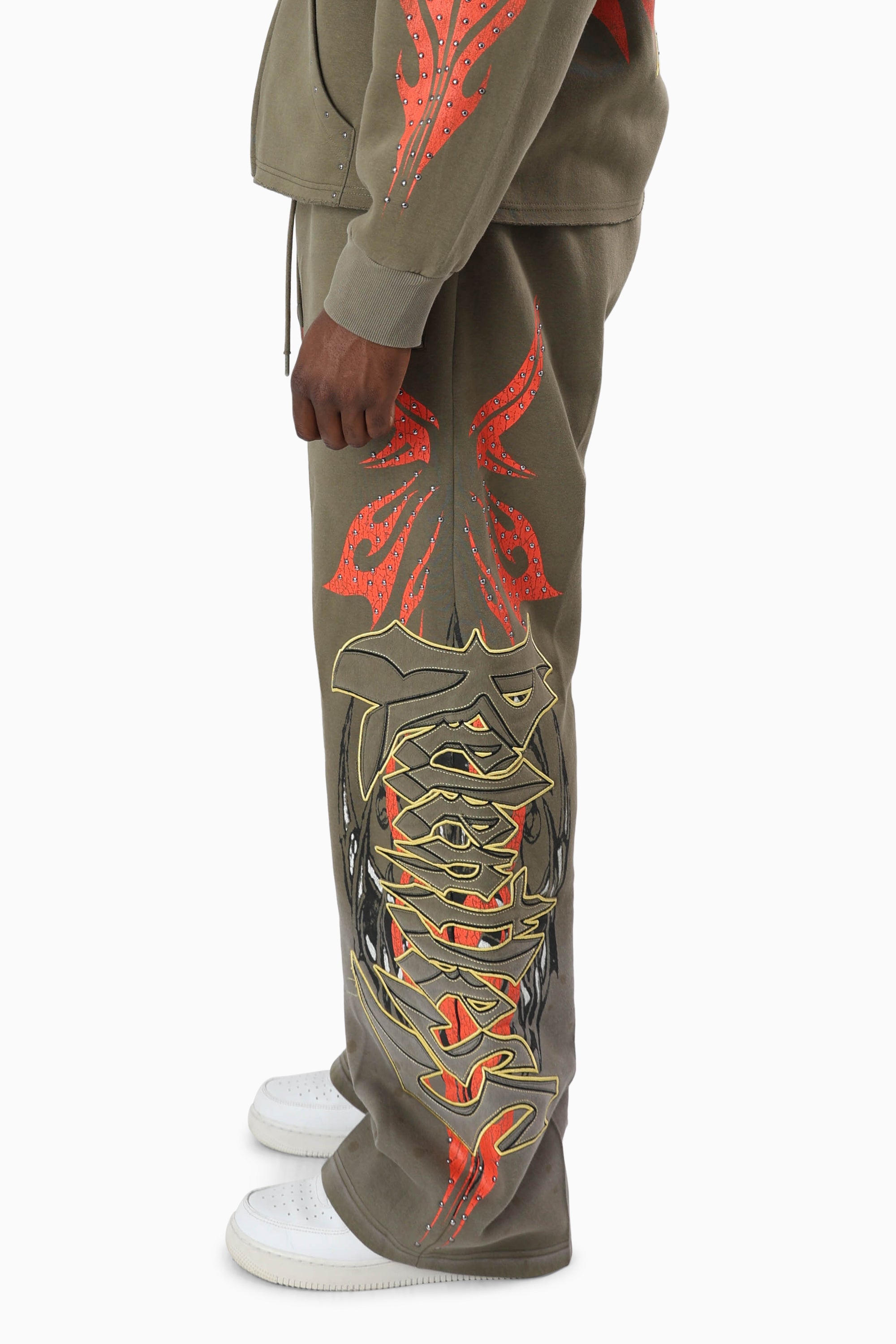 Relentless Fleece Pants - Olive