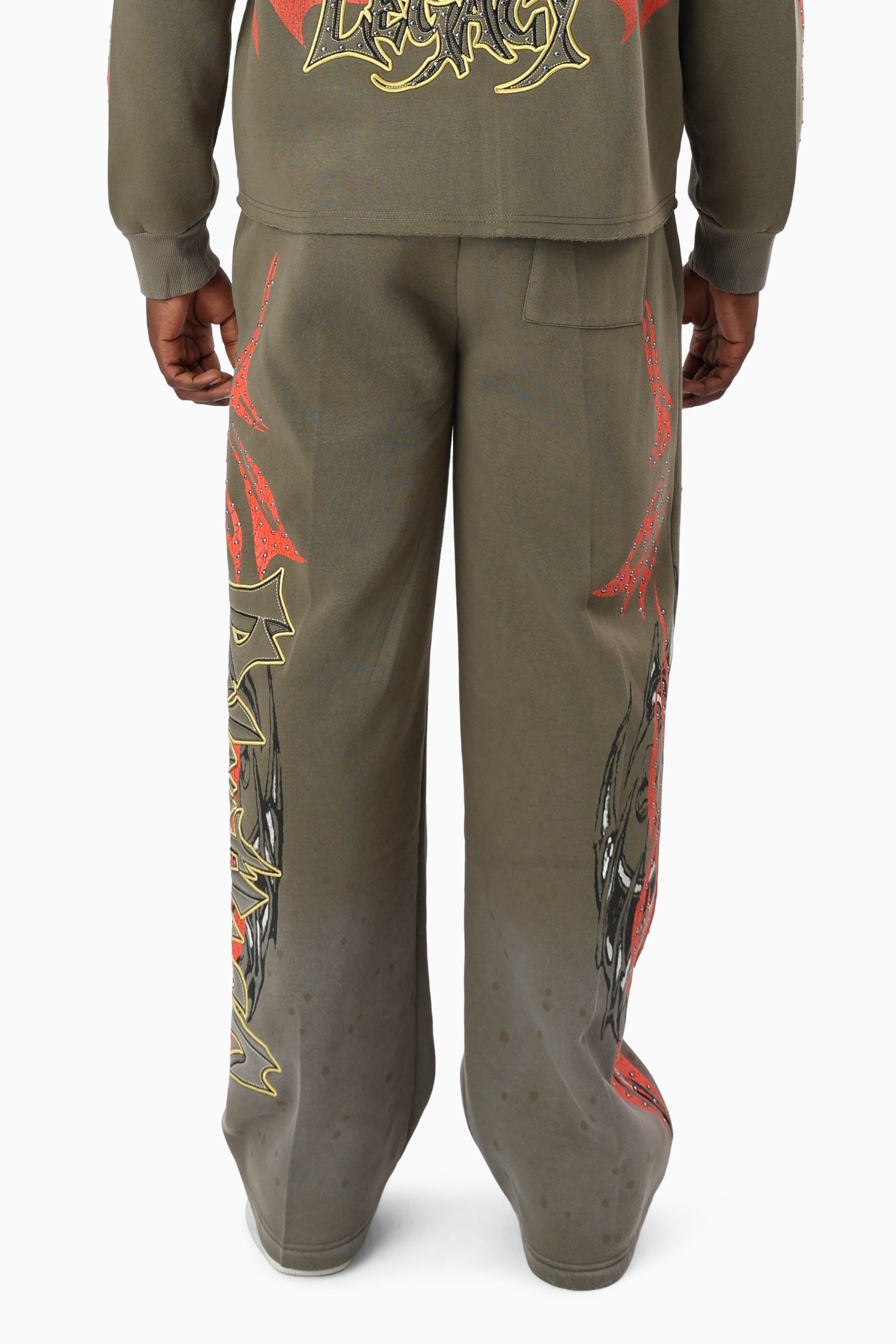 Relentless Fleece Pants - Olive