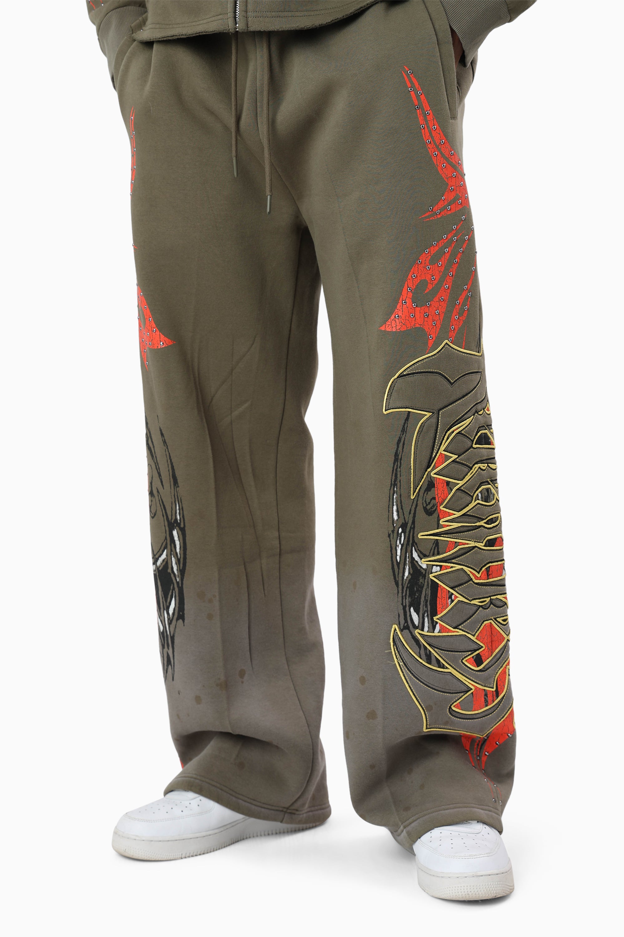 Relentless Fleece Pants - Olive