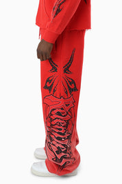 Relentless Fleece Pants - True Red