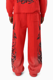 Relentless Fleece Pants - True Red