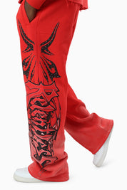 Relentless Fleece Pants - True Red