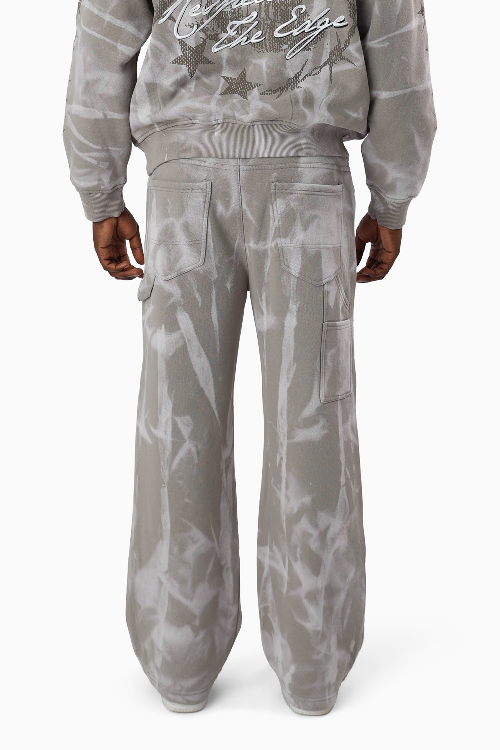 Tethers Jeweled Fleece Pants - Elephant