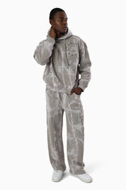 Tethers Jeweled Fleece Pants - Elephant