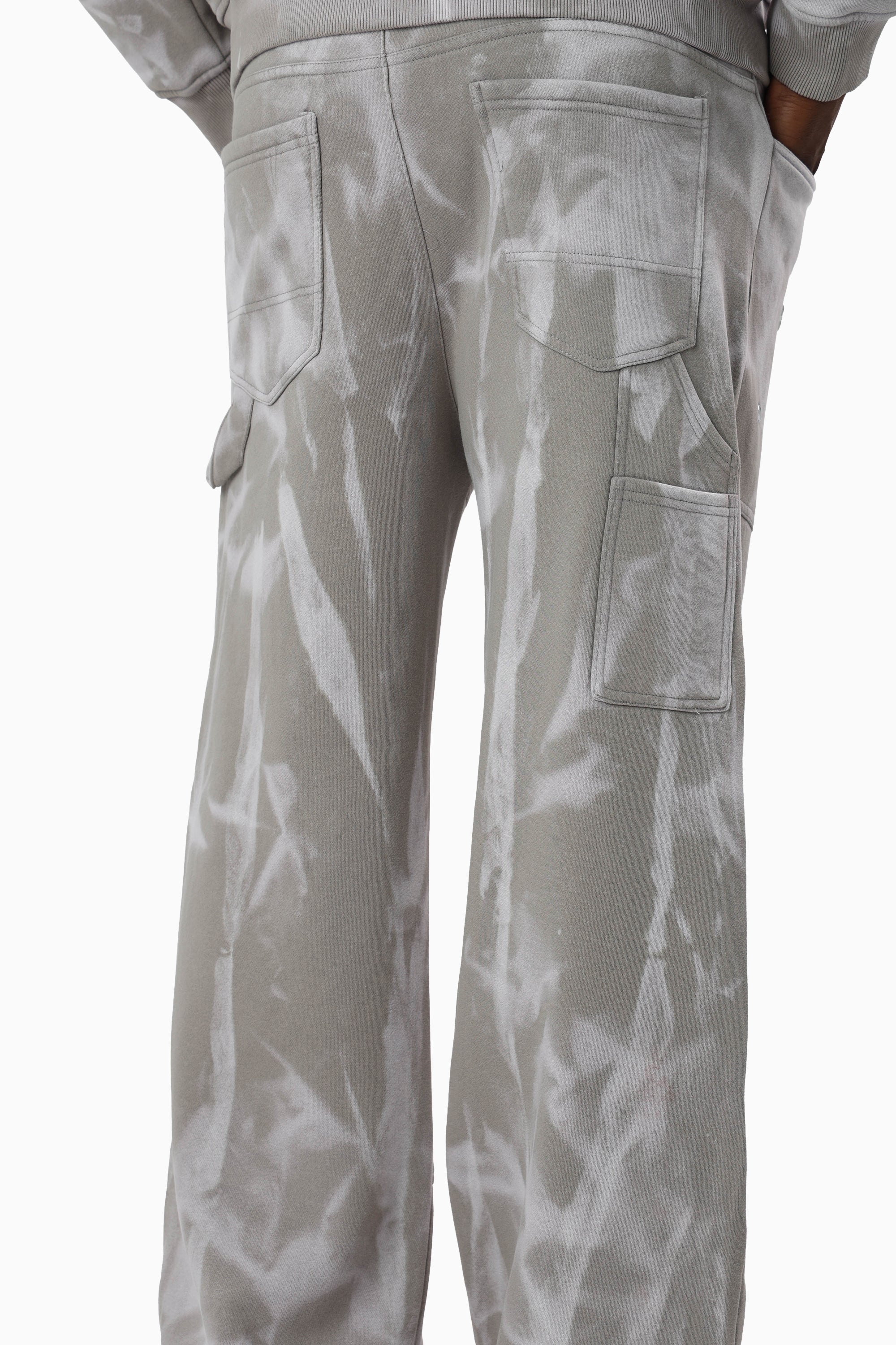 Tethers Jeweled Fleece Pants - Elephant