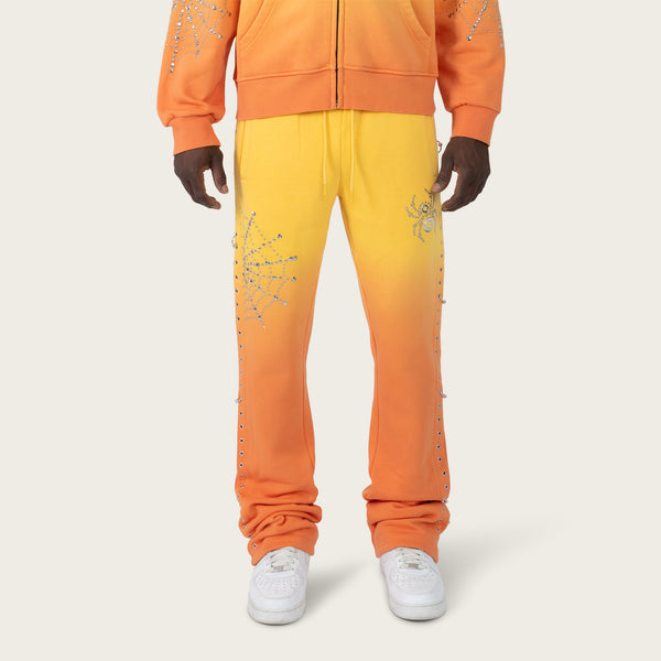 No Rules Stacked Fleece Pants - Daffodil