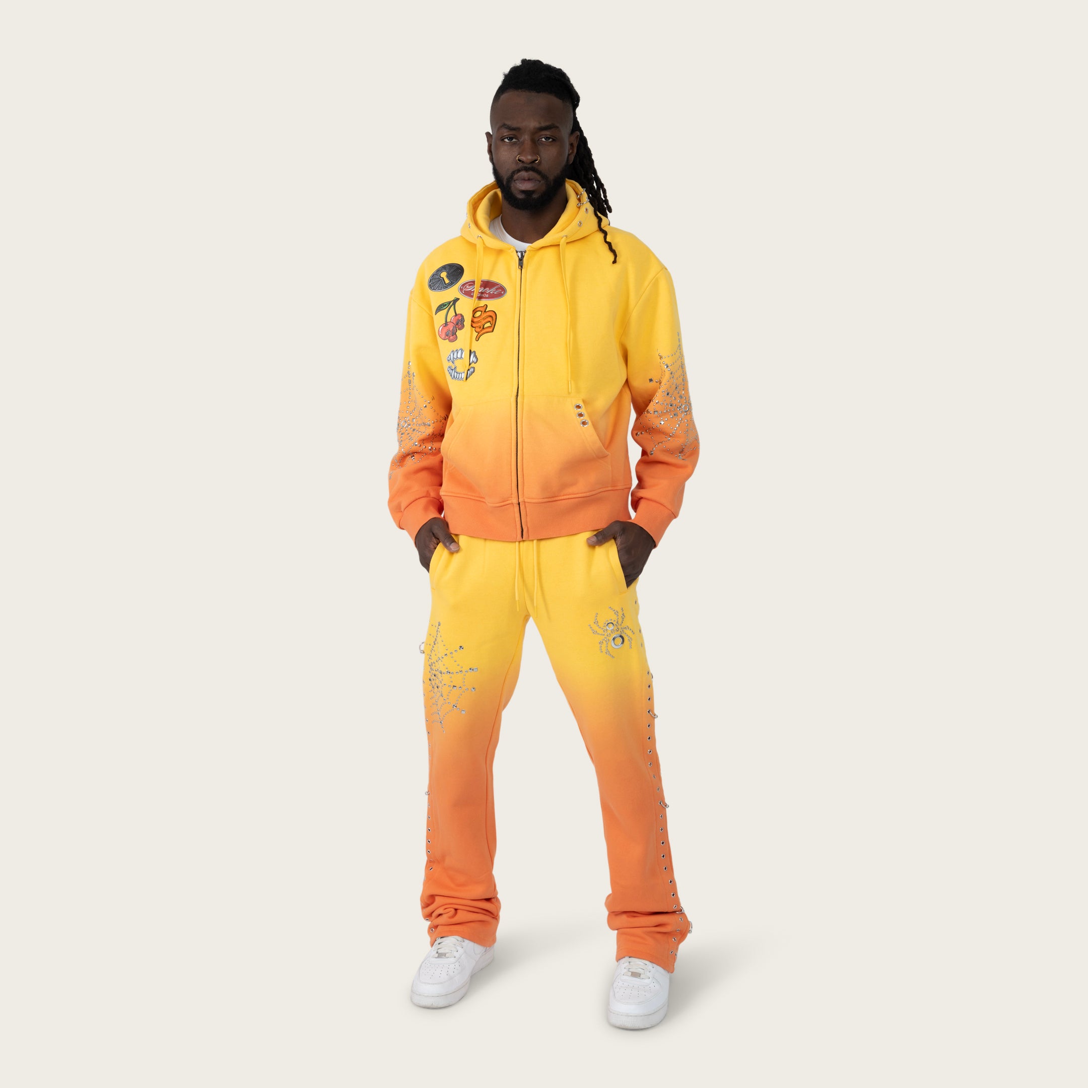 Stacked No Rules Fleece Pants - Daffodil