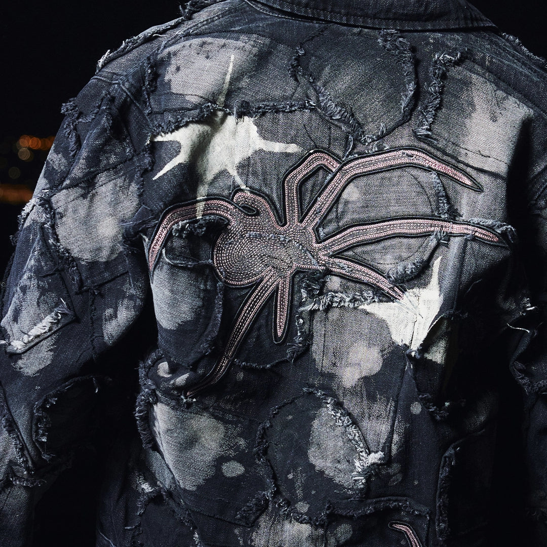 Big and Tall Heavy Vintage Washed Jeans Elm Blue Smoke Rise NY