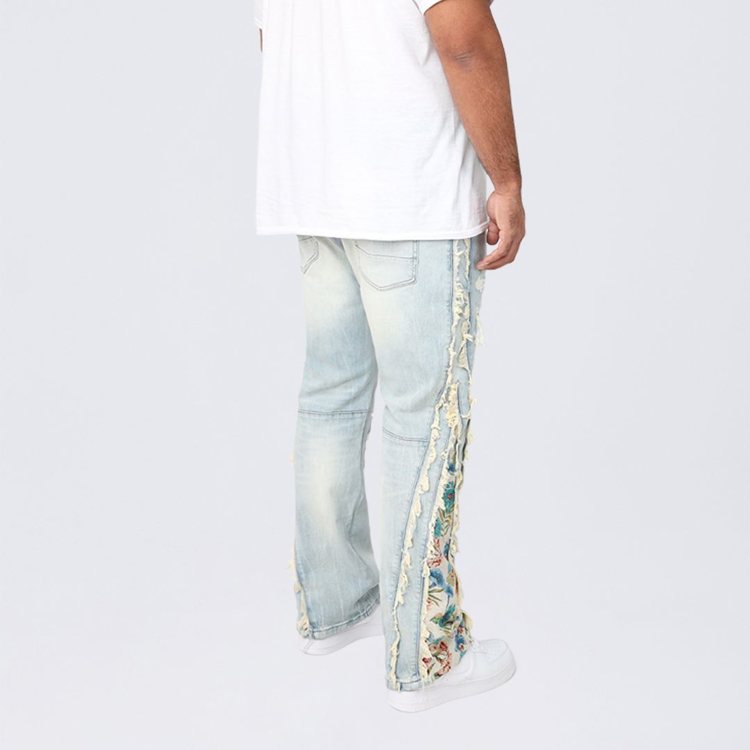 Big and Tall - Straight Tapestry Embroidered Jeans