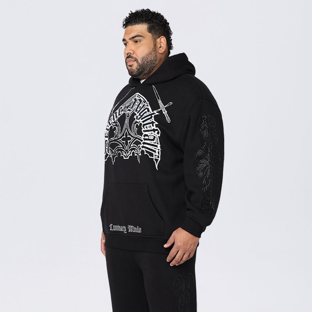 Big and Tall - Dystopia Fleece Hoodie