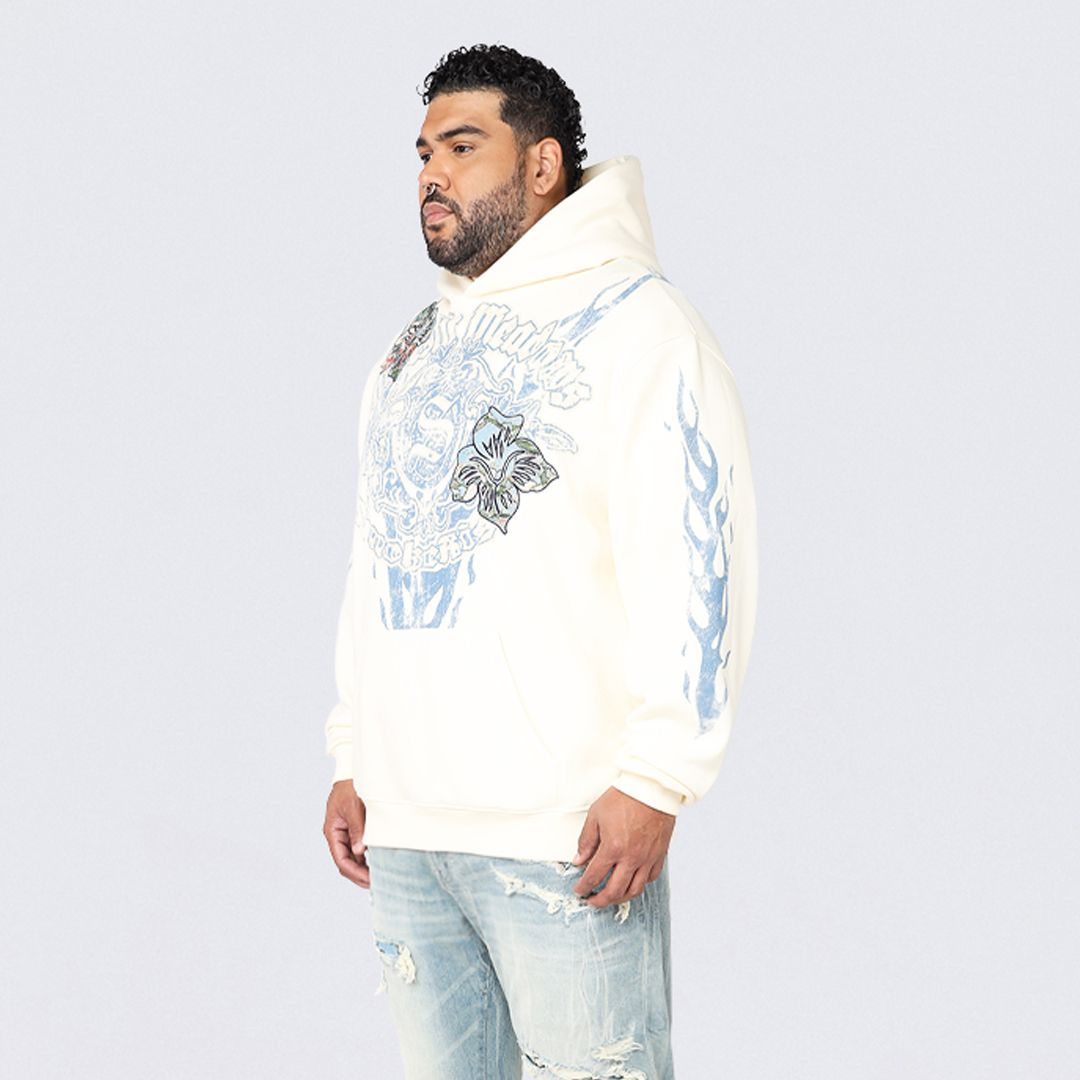 Big and Tall - Fleece Tapestry Hoodie