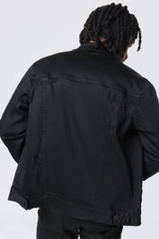 Denim Jacket - Jet Black