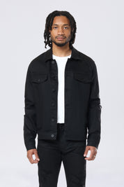 Denim Jacket - Jet Black