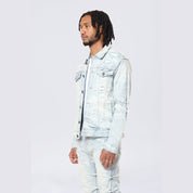 Smoke Rise Lightning Wash Denim Jacket - Marshfield Blue