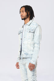 Lightning Wash Denim Jacket - Marshfield Blue