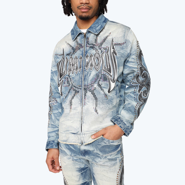 Luminous Denim Jacket - Lowell Blue