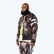 Big and Tall - Victory Color Weft Denim Jacket - Nickel Black