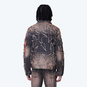 Ascended Denim Jacket - Cherry Wood