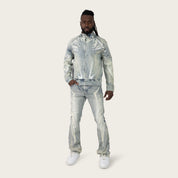 Racing Super Sonic Jean Jacket - Ellis Blue