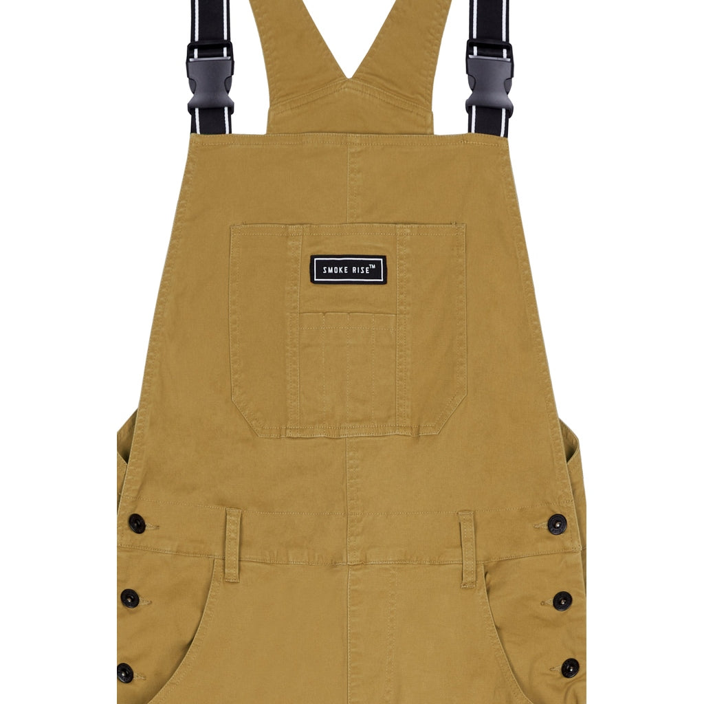 Smoke Rise Utility Twill Overalls - Timber