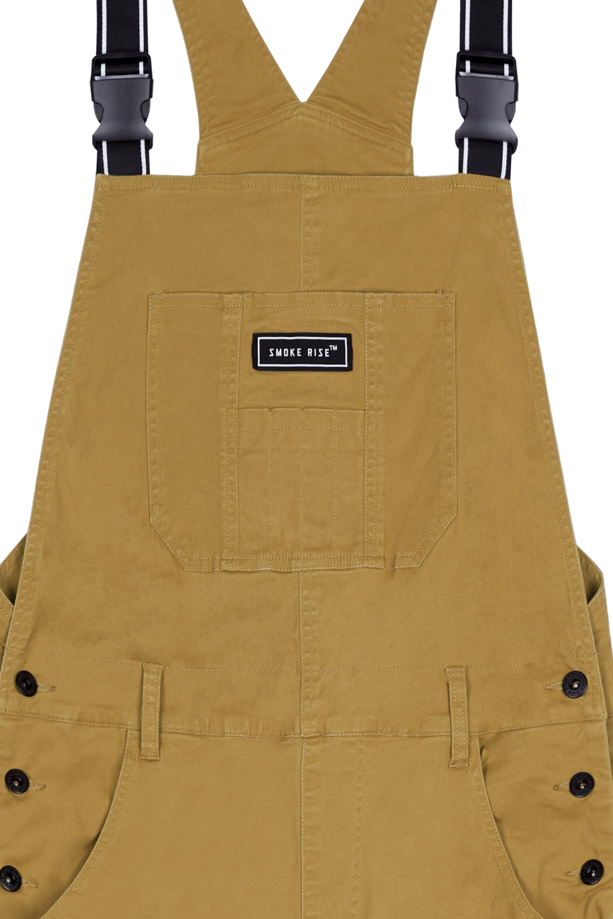 Smoke Rise Printed Utility Twill Cargo Overalls