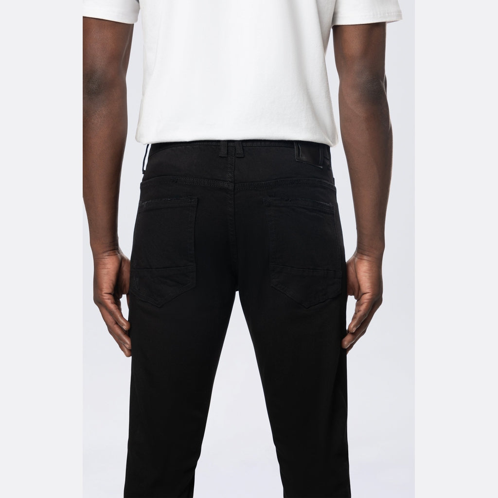 Smoke Rise Slim Essential Clean Jean - Jet Black