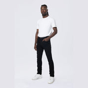 Smoke Rise Slim Essential Clean Jean - Jet Black