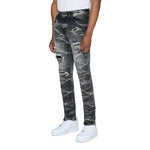 Lightning Effect Jeans