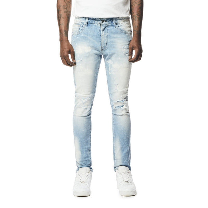 Rip & Repaired Denim Jeans