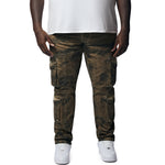 Big and Tall Multi Cargo Twill Pants - Prism Khaki