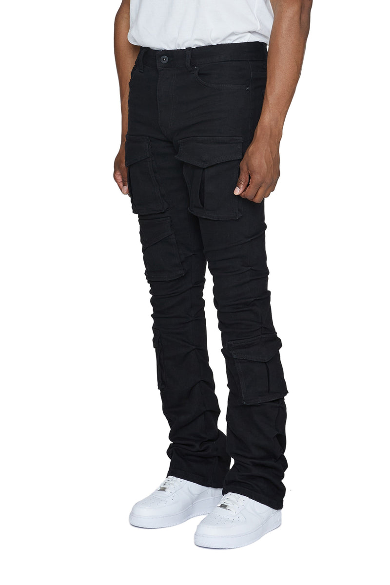Stacked Utility Twill Pants