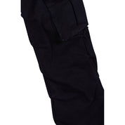 Smoke Rise Stacked Utility Twill Pants - Jet Black