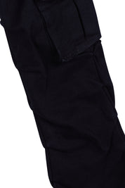 Stacked Utility Twill Pants - Jet Black