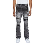 Stacked Utility Denim Jeans
