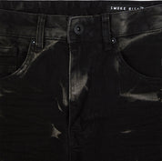 Smoke Rise Lightning Effect Jeans - Stout