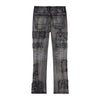 Letter Applique Jeans